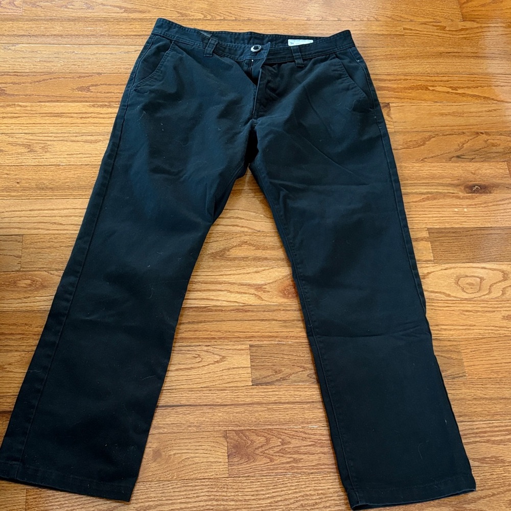 Volcom Men's Black Chinos